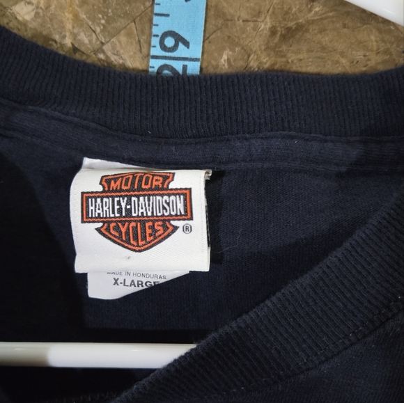 Harley Davidson Factory Tour T-Shirt Mens xl Black Kc Mo Vehicle And Powertrain - Picture 4 of 5